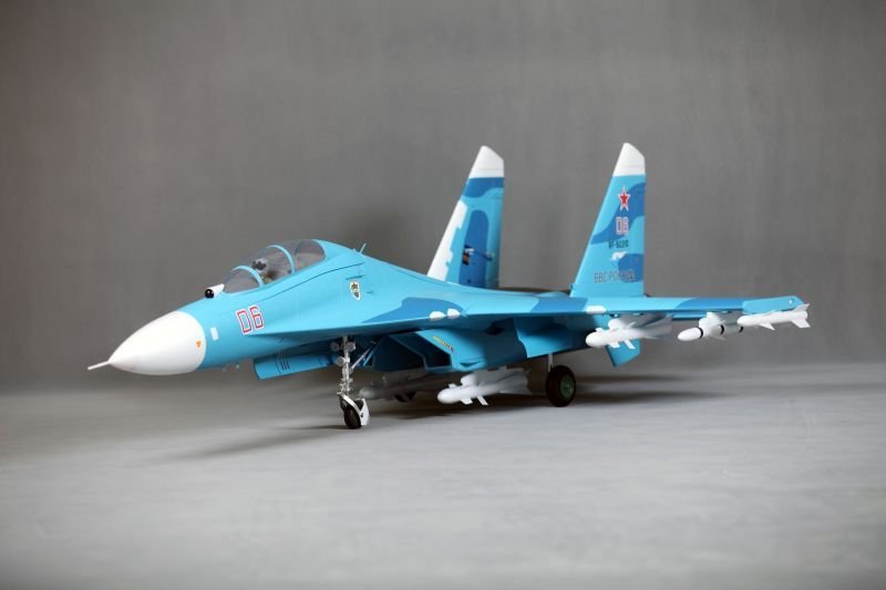 Avión RC FMS 70mm Twin EDF SU-27 PNP