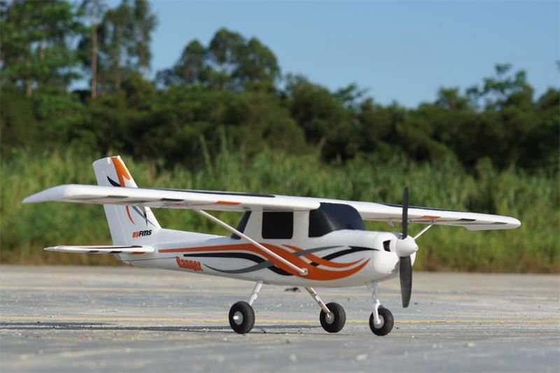 Avión RC FMS 850mm Ranger PNP con Reflex V3