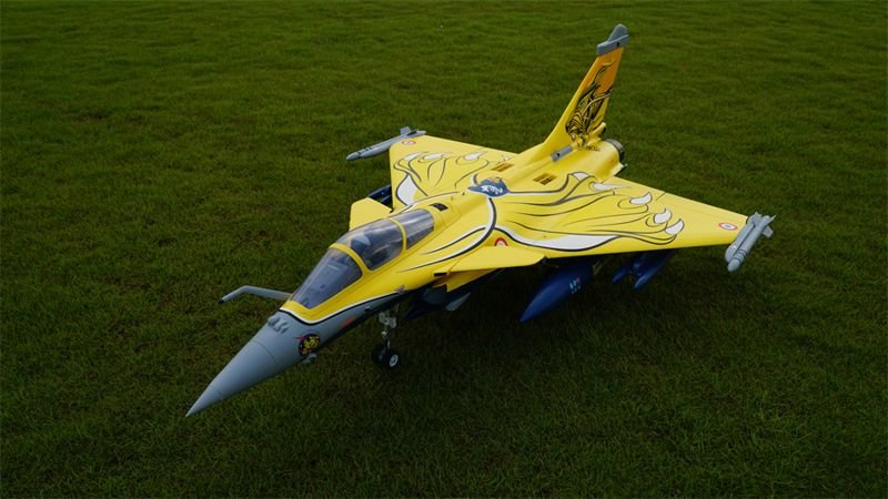 Avión RC FMS 80mm EDF Rafale PNP