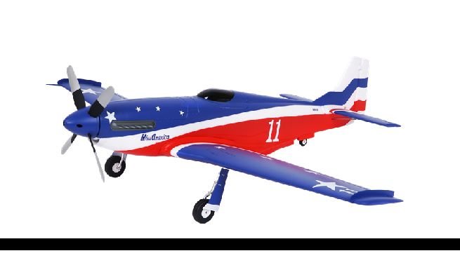 Avión RC FMS 1.1m P-51 Miss America PNP
