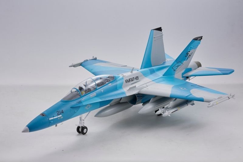 FMS 64mm EDF F-18 Hornet (SIM) PNP Gray